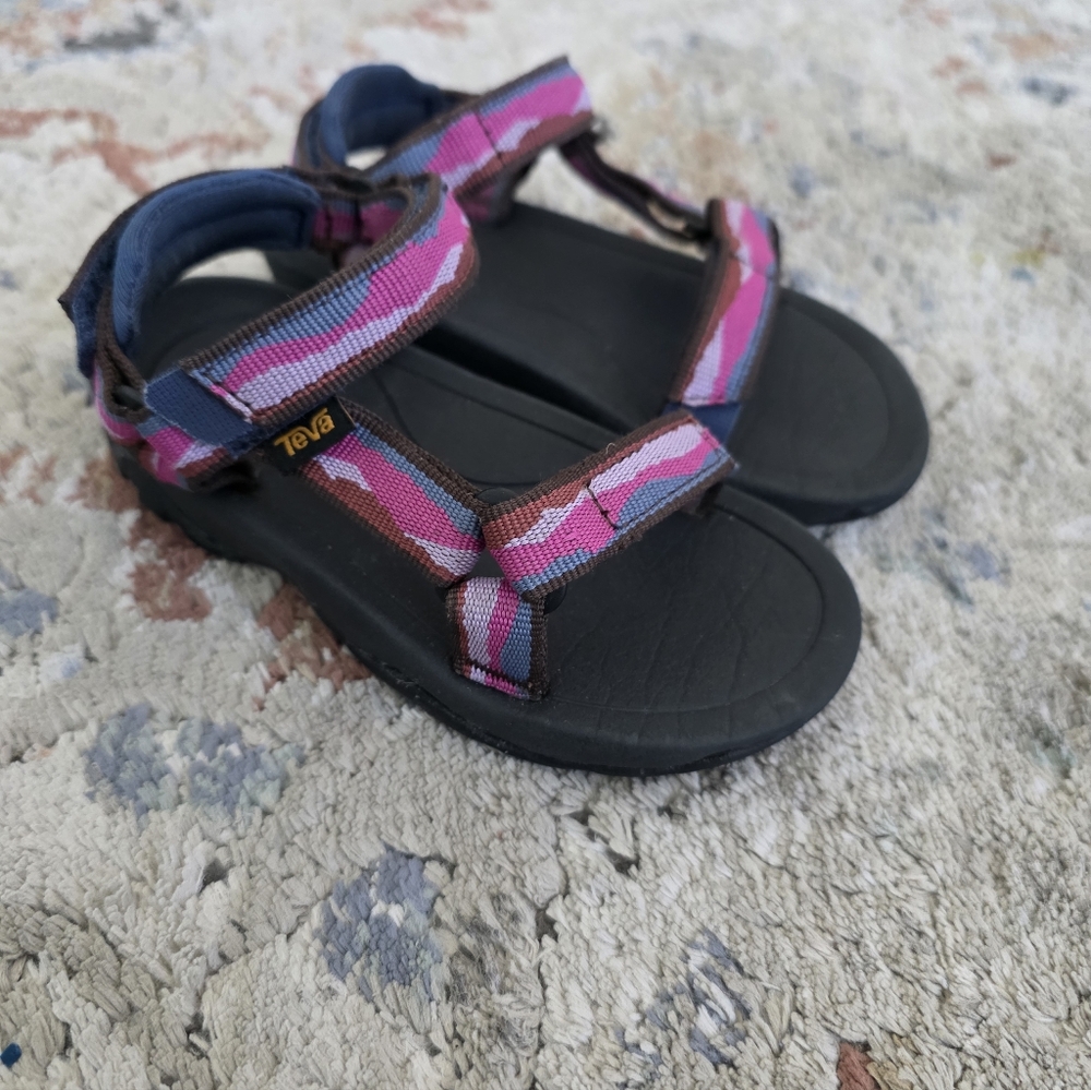 Teva Kids' Pink and Blue Sandals